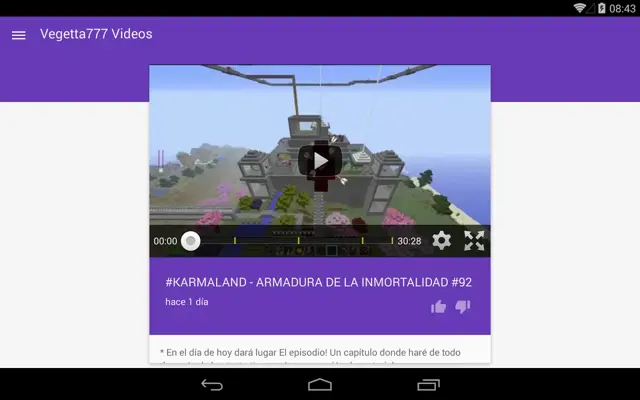 Vegetta777 Videos android App screenshot 0